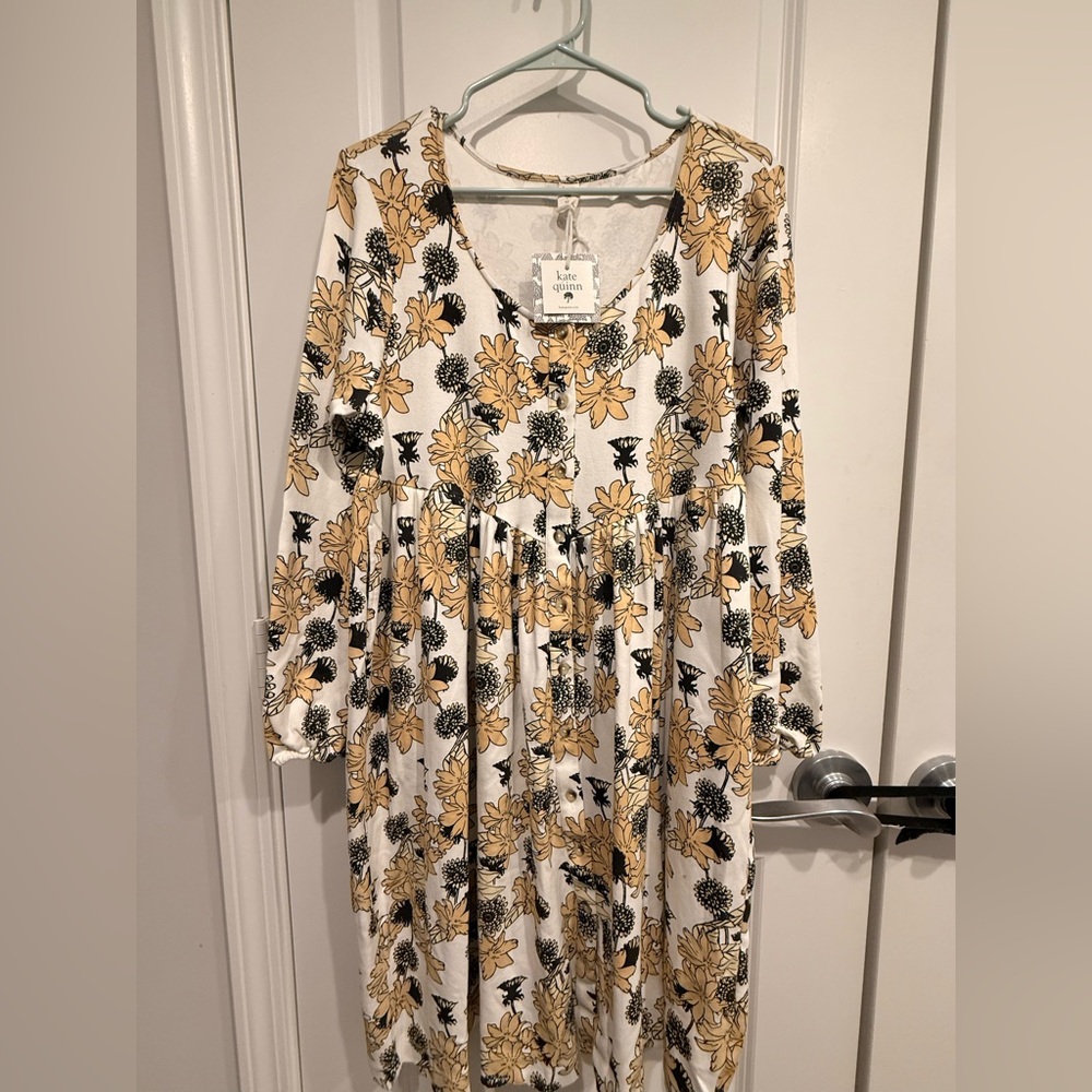 Kate Quinn Organic Cotton Dress – New With Tags (NWT) Sz XL